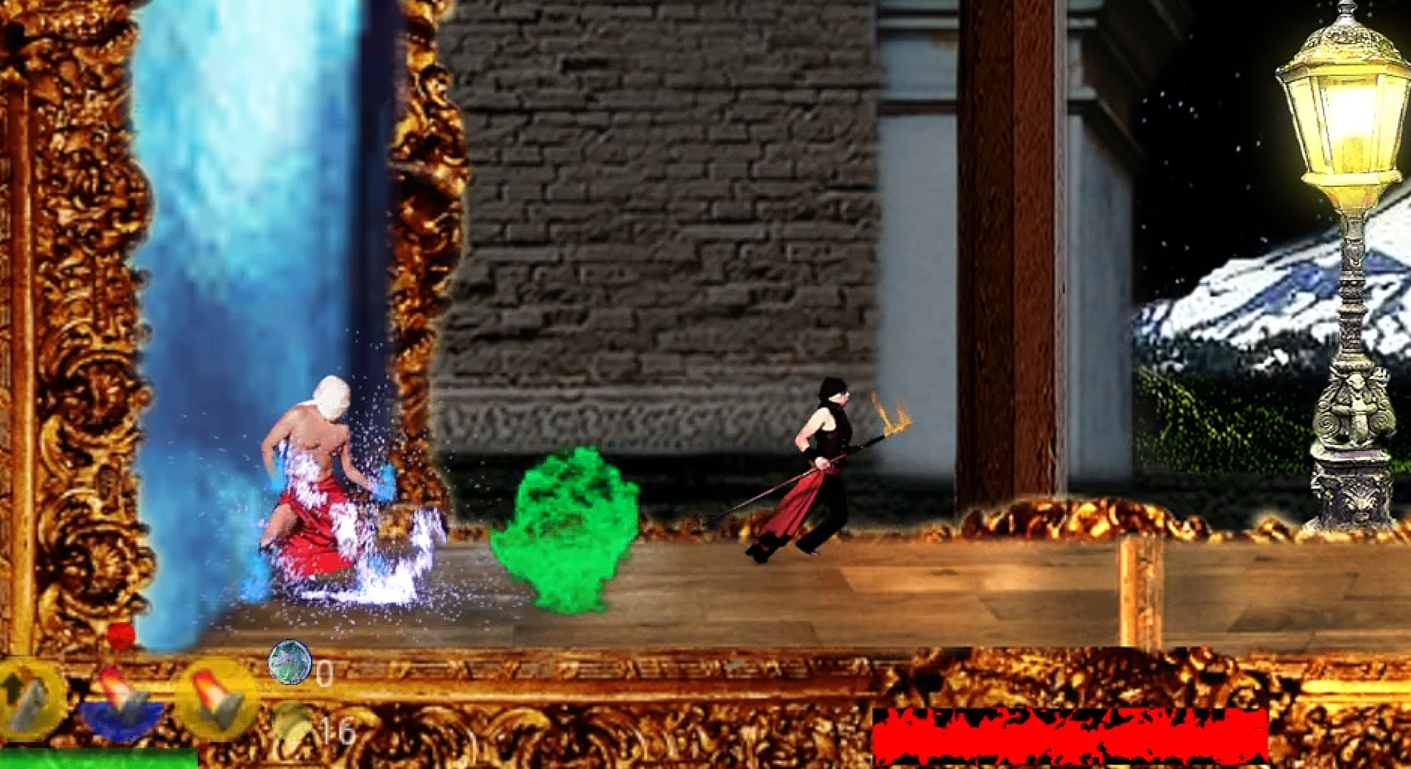 Juego de pixel art FMV