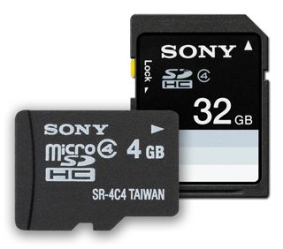 Sony Caves, Makes SD Cards