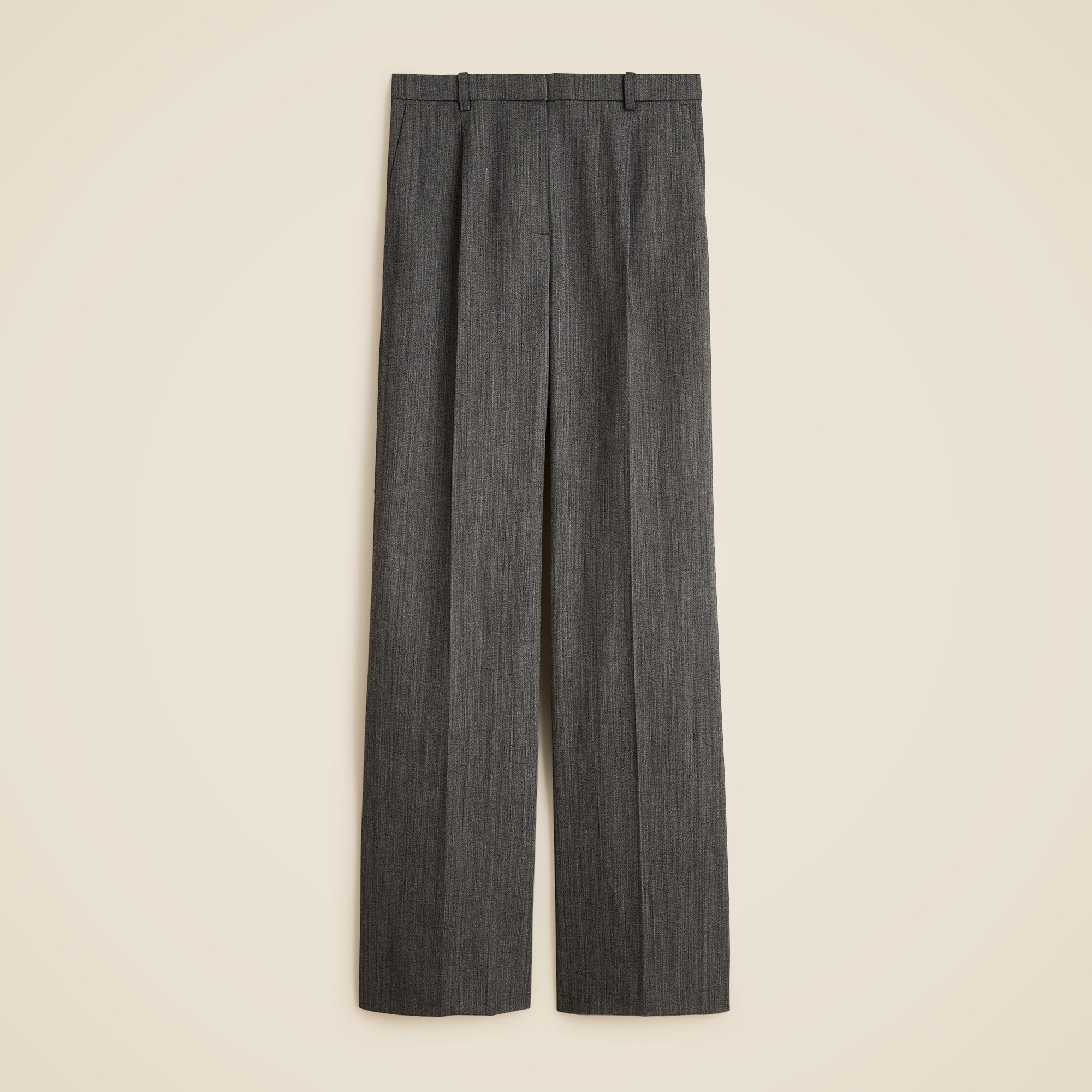 Petite Essential Wide-Leg Pant in Italian Studio Wool Blend
