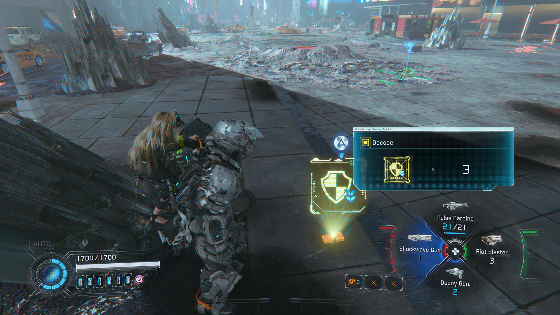 Pragmata screenshot taken on PS5