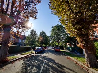 This image was taken with the ultra-wide lens while pointing towards the sun