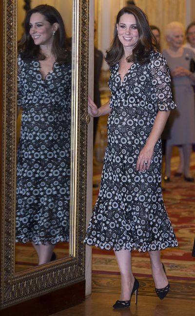 Kate Middleton Wears Black Erdem After BAFTAs Backlash | Marie Claire