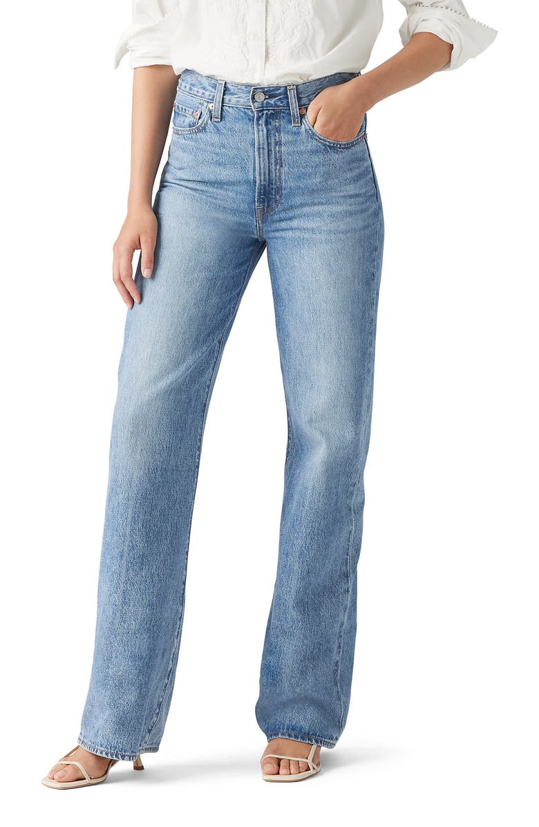 Ribcage High Waist Wide Leg Jeans