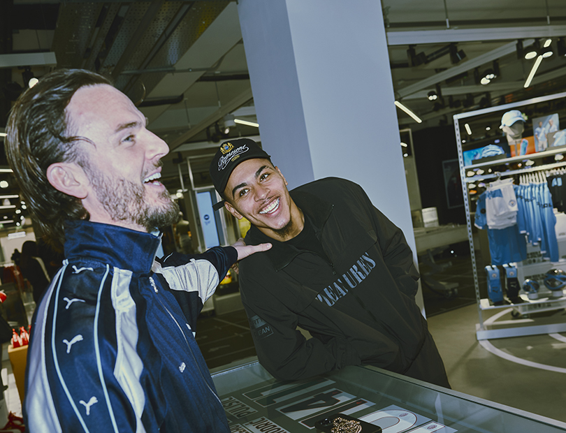 James Maddison and Morgan Rogers