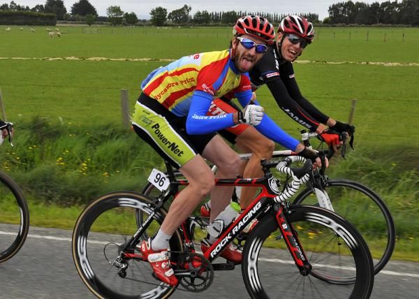 Christopher Johnson (Sycamore Print) of the USA appears to happy the tour is nearly over.