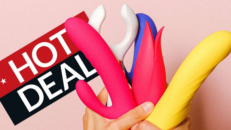 Sex toys with a Hot deal banner overlaid