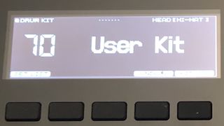 Creating a user kit in a drum module