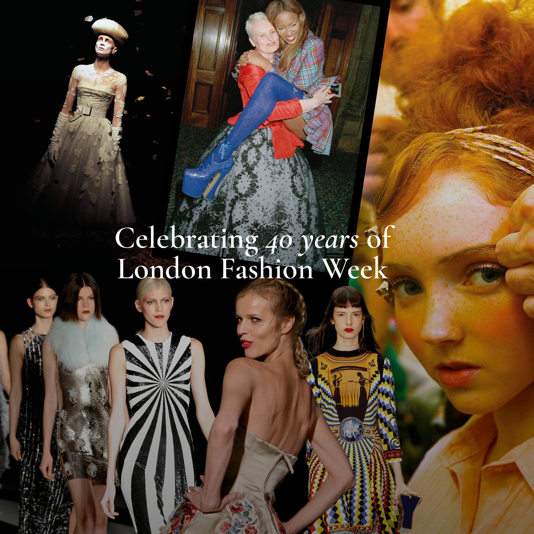 London Fashion Week is 40 years old - we look back at some of the most iconic moments