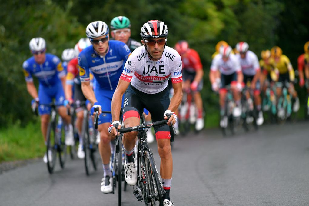 Manuele Mori and Petr Vakoc during Tour de Pologne stage 1