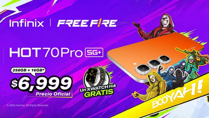 HOT 70 PRO 5G Free Fire Edition