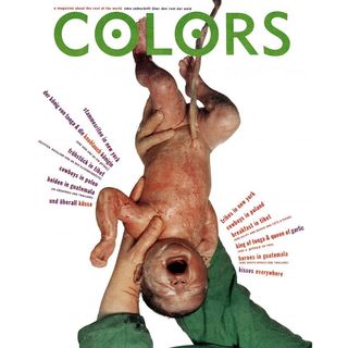 COLORS, issue 1: ‘It’s a Baby’ by Oliviero Toscani and Tibor Kalman