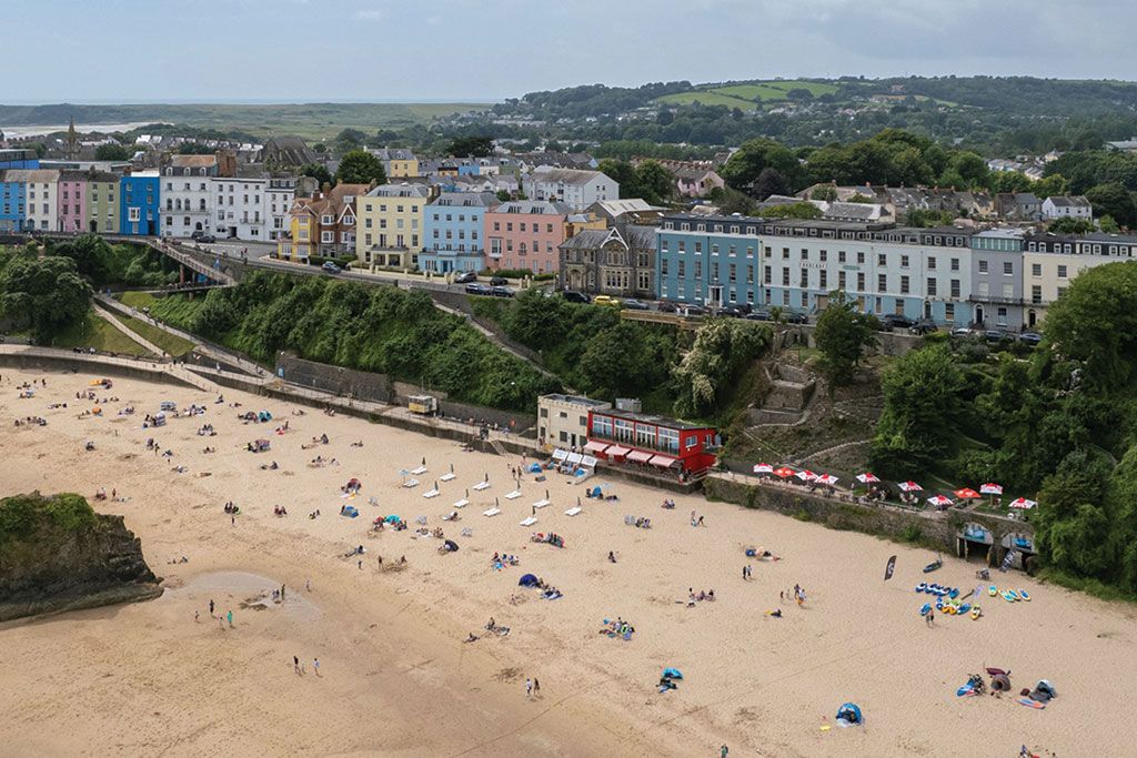 Croft House, Tenby, Pembrokeshire.