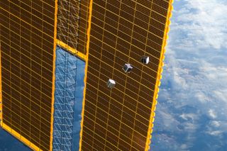 Cubesat Satellites and ISS