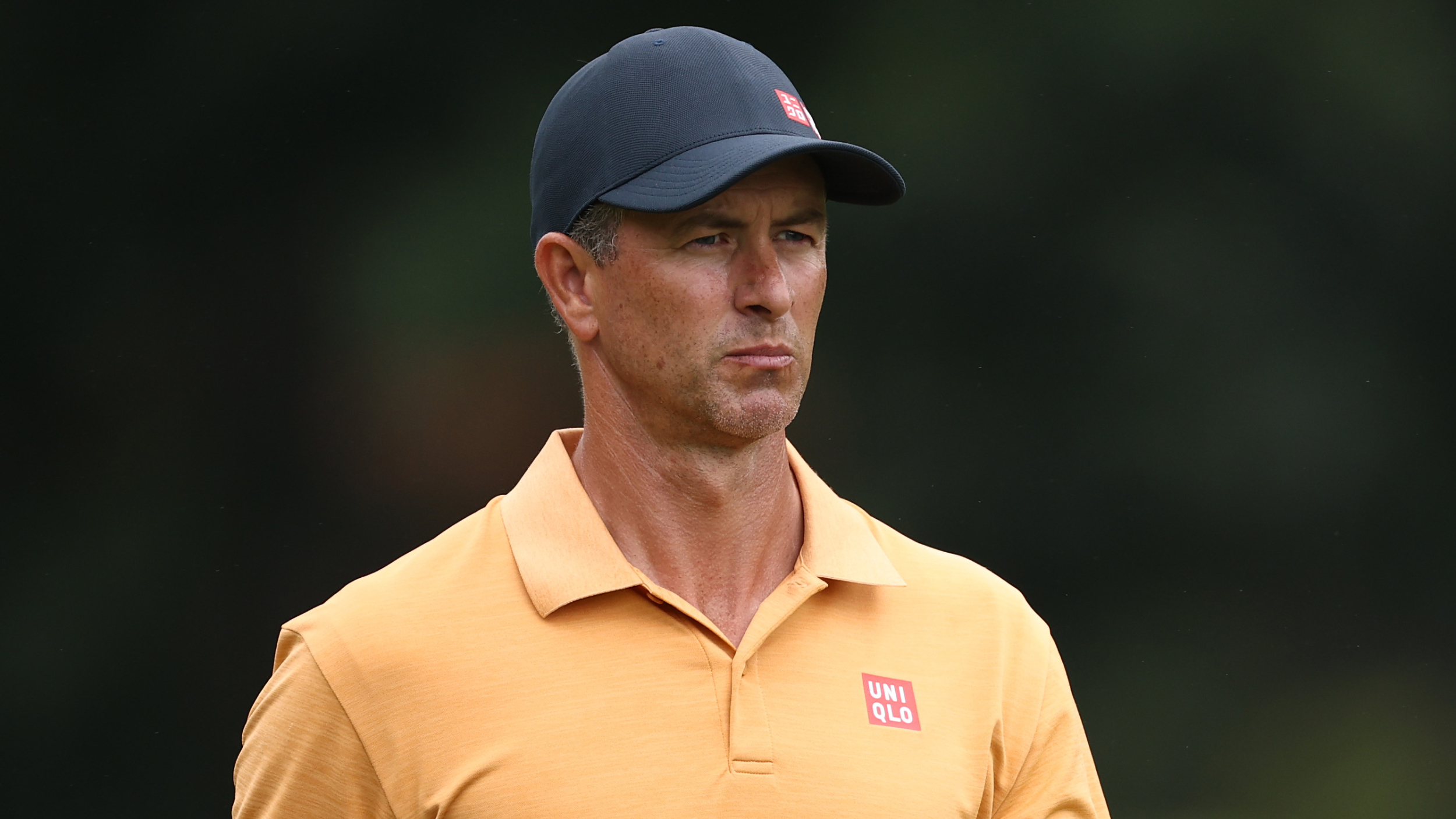 Adam Scott at the Wyndham Championship