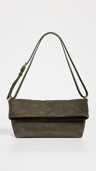 Simkhai Pheonix Suede Fold Over Tote