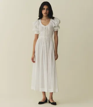 Ischia Dress -- Salt