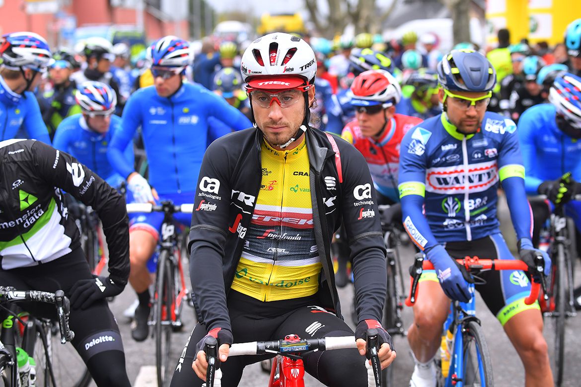 Race leader Fabio Felline (Trek-Segafredo)