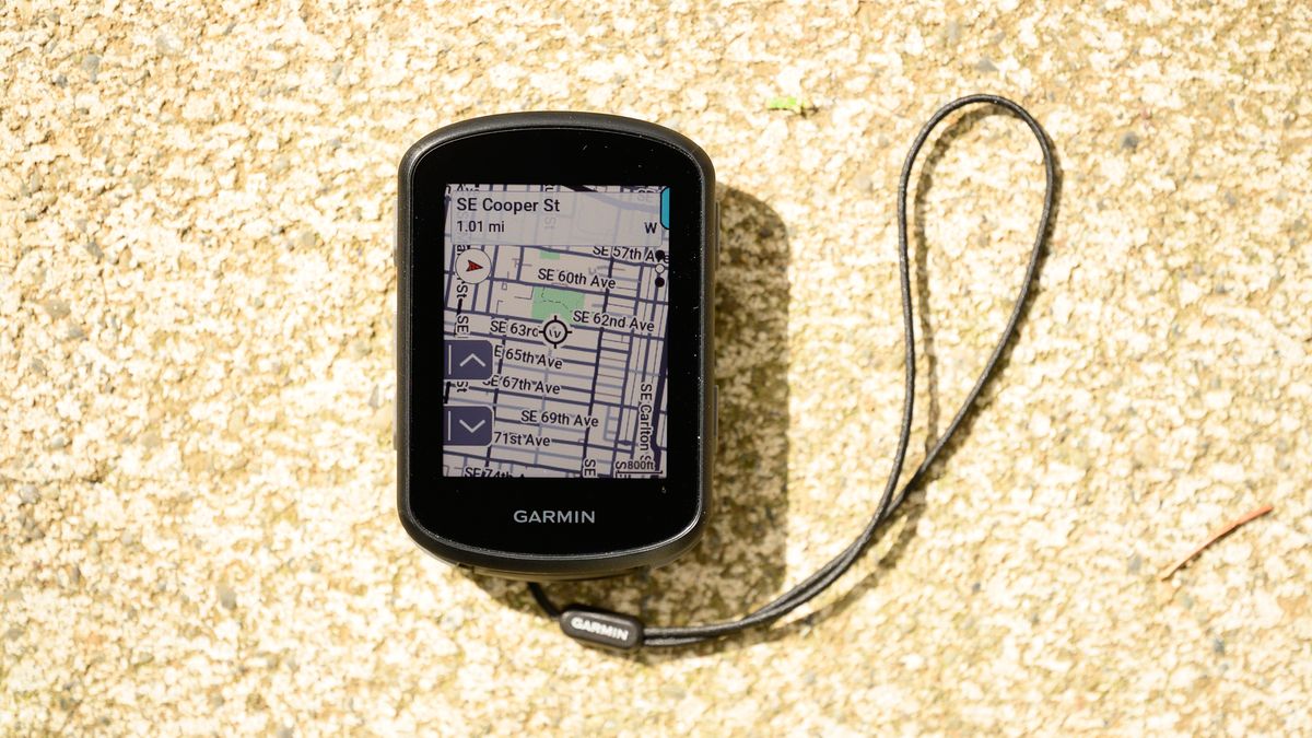 Garmin Edge 540 map screen