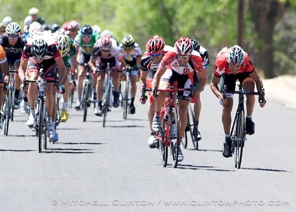The sprint begins..