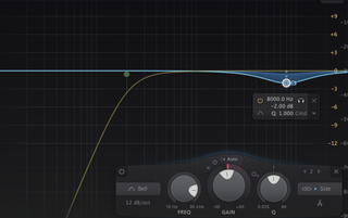 Mixing elements using mid-side EQing 5