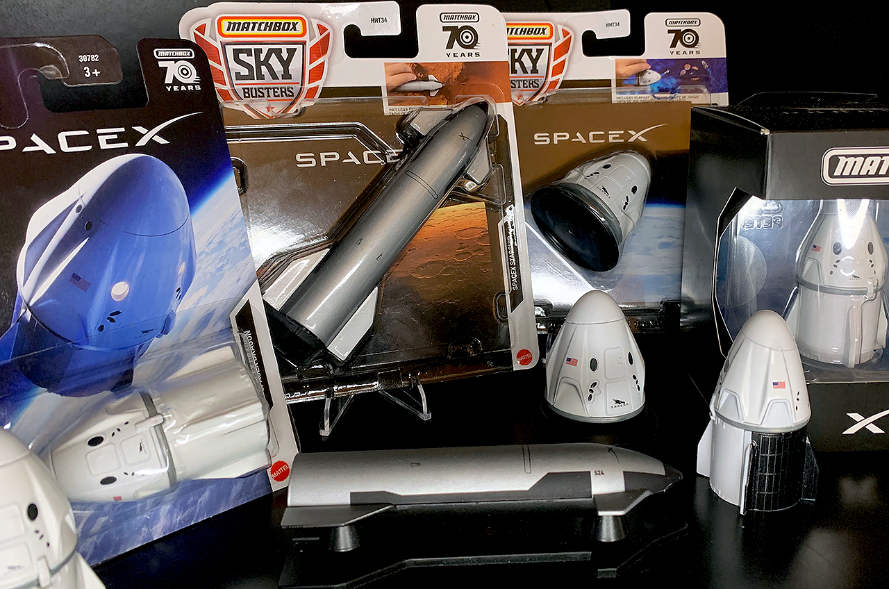 SpaceX’s Starship is now a Matchbox Sky Busters die-cast toy Space