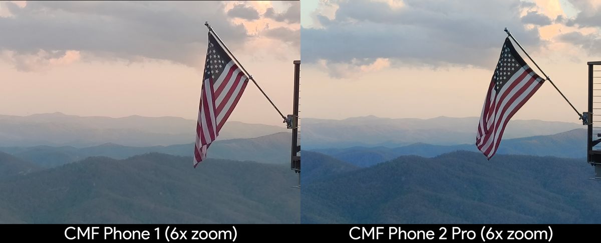 Photo samples from the main and telephoto cameras on the CMF Phone 1 and CMF Phone 2 Pro