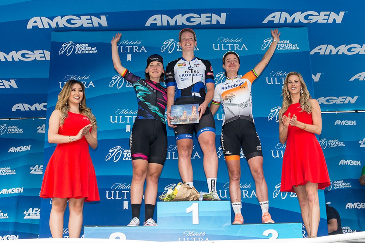 The top three for the stage