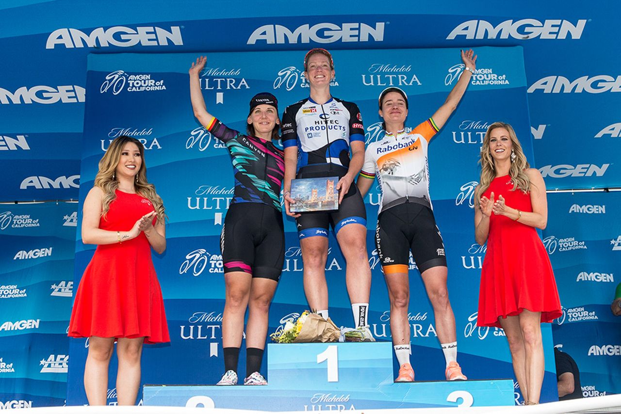 The top three for the stage