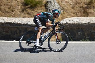 Jai Hindley at the Vuelta a Espana 2022
