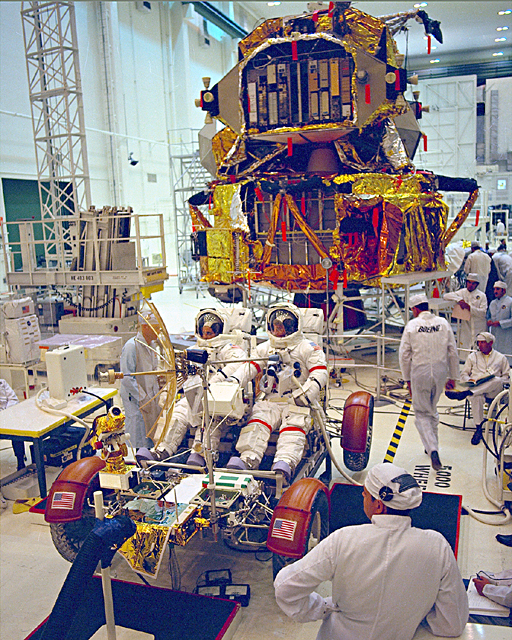 space history, Apollo 17, Lunar Module, NASA