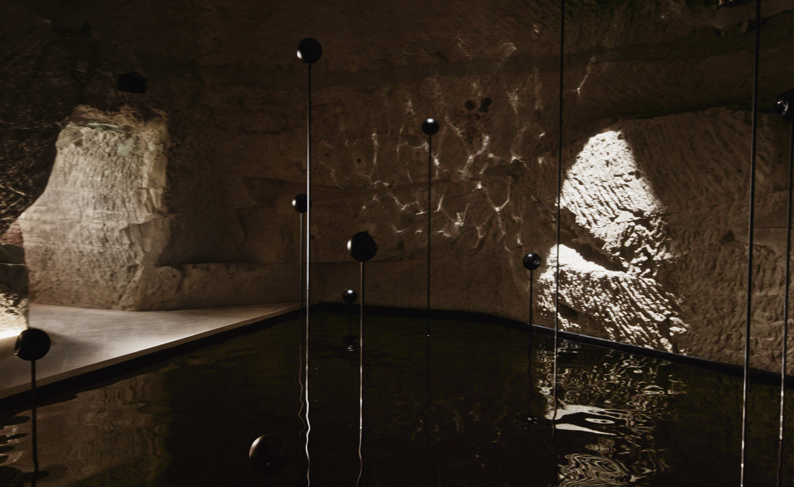 underwater cave