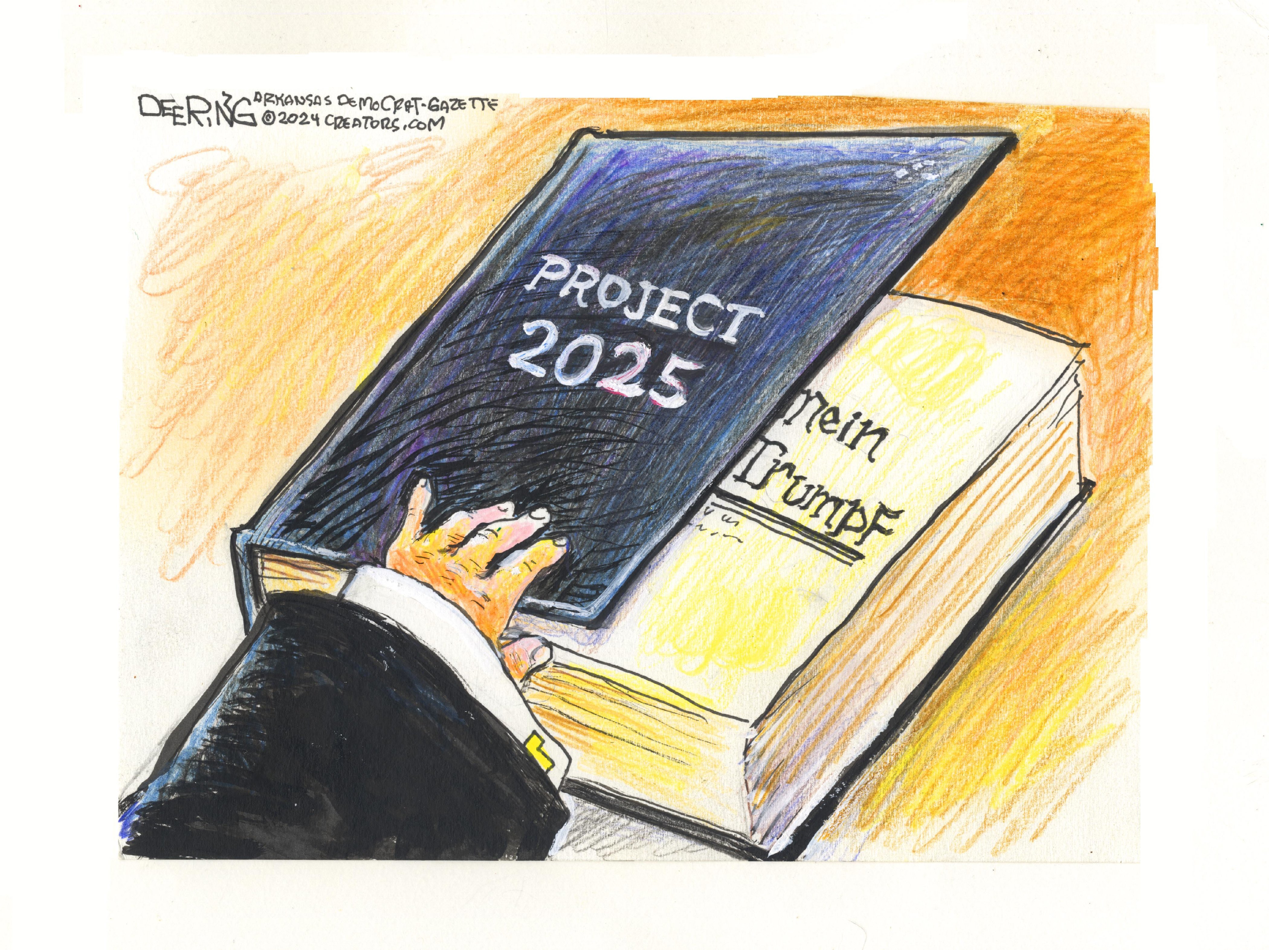 5 alarmingly funny cartoons about Project 2025 | The Week