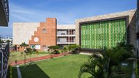 The campus of a Columbian university.