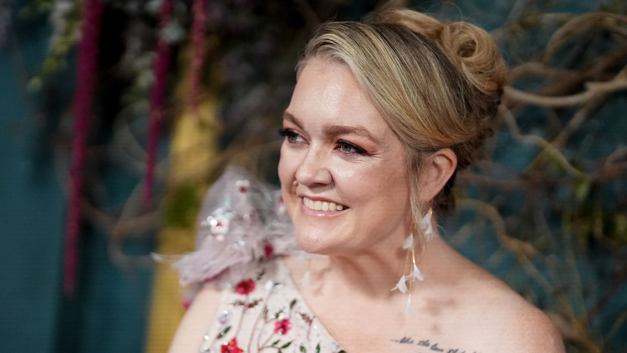 Colleen Hoover at the 'It Ends With Us' premiere