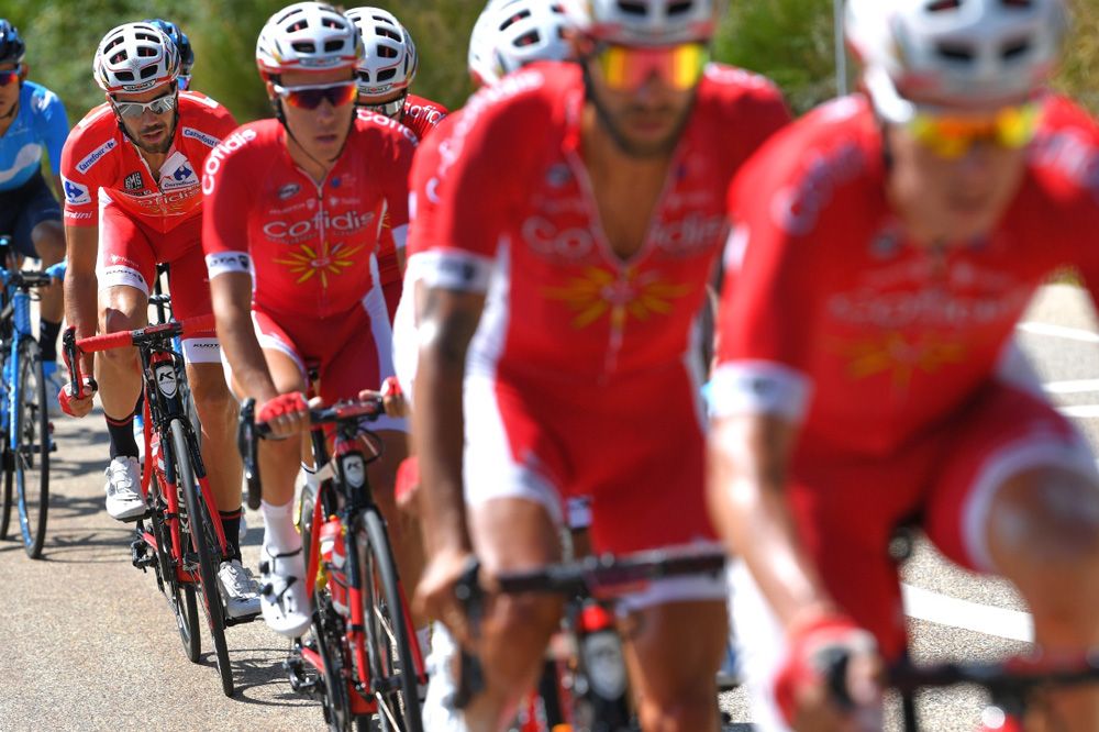 The Cofidis team worked hard for Herrada