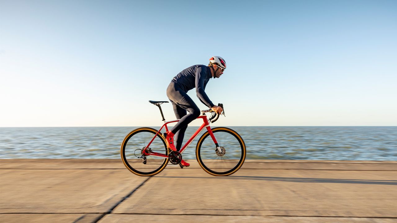 A cyclist