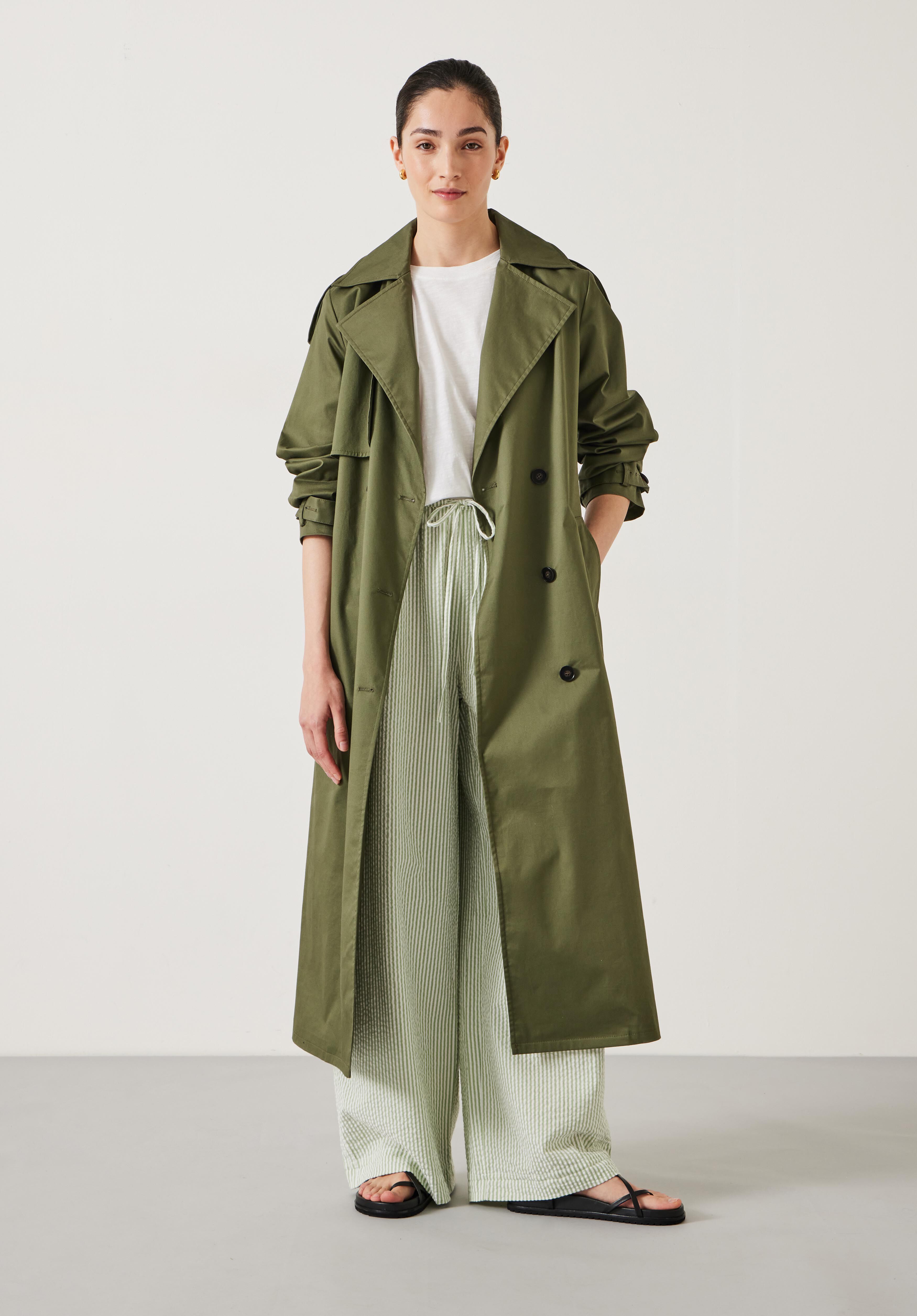 Stella Long Trench Jacket