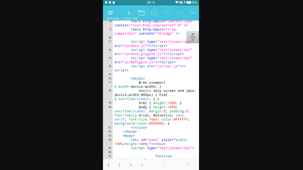 920 Text Editor is clean and lightweight, yet feature-packed