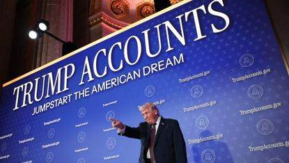 President Trump Delivers Remarks During The Trump Accounts Summit