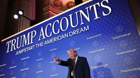 President Trump Delivers Remarks During The Trump Accounts Summit 
