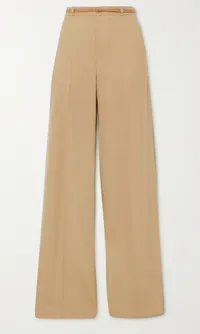 Chloé Belted Twill Wide-Leg Pants $1,595 (£1,130) | Net-A-Porter