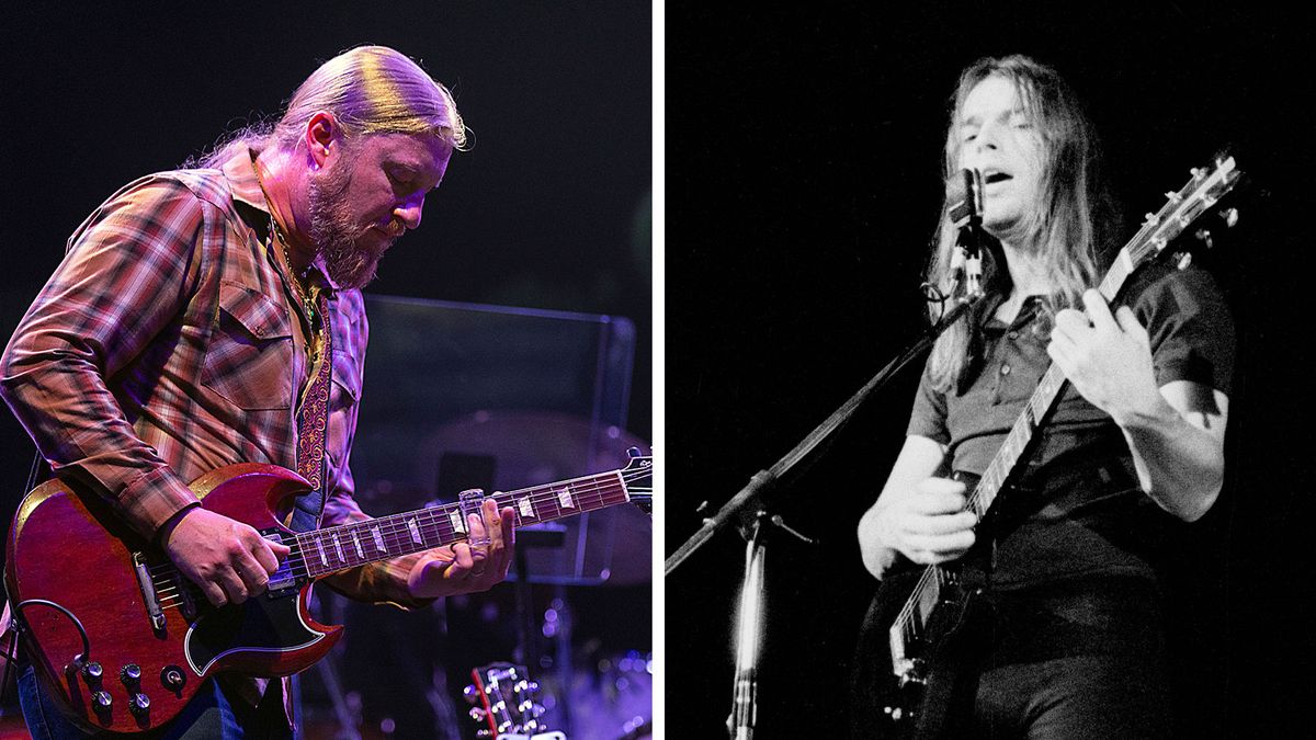 Derek Trucks and David Gilmour