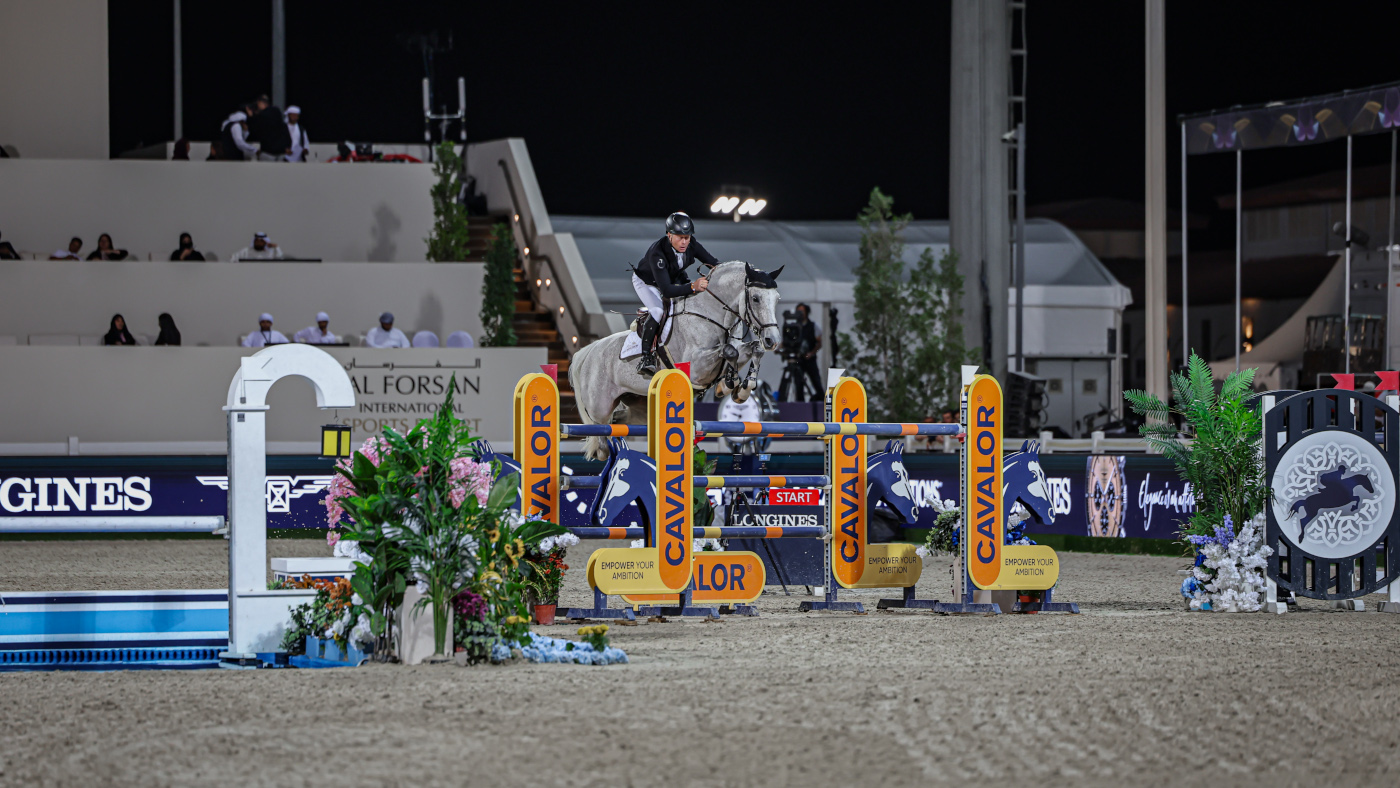 Pictured Swedish Olympic showjumper Rolf-G&ouml;ran Bengtsson and his Paris Olympic ride Zuccero HV.