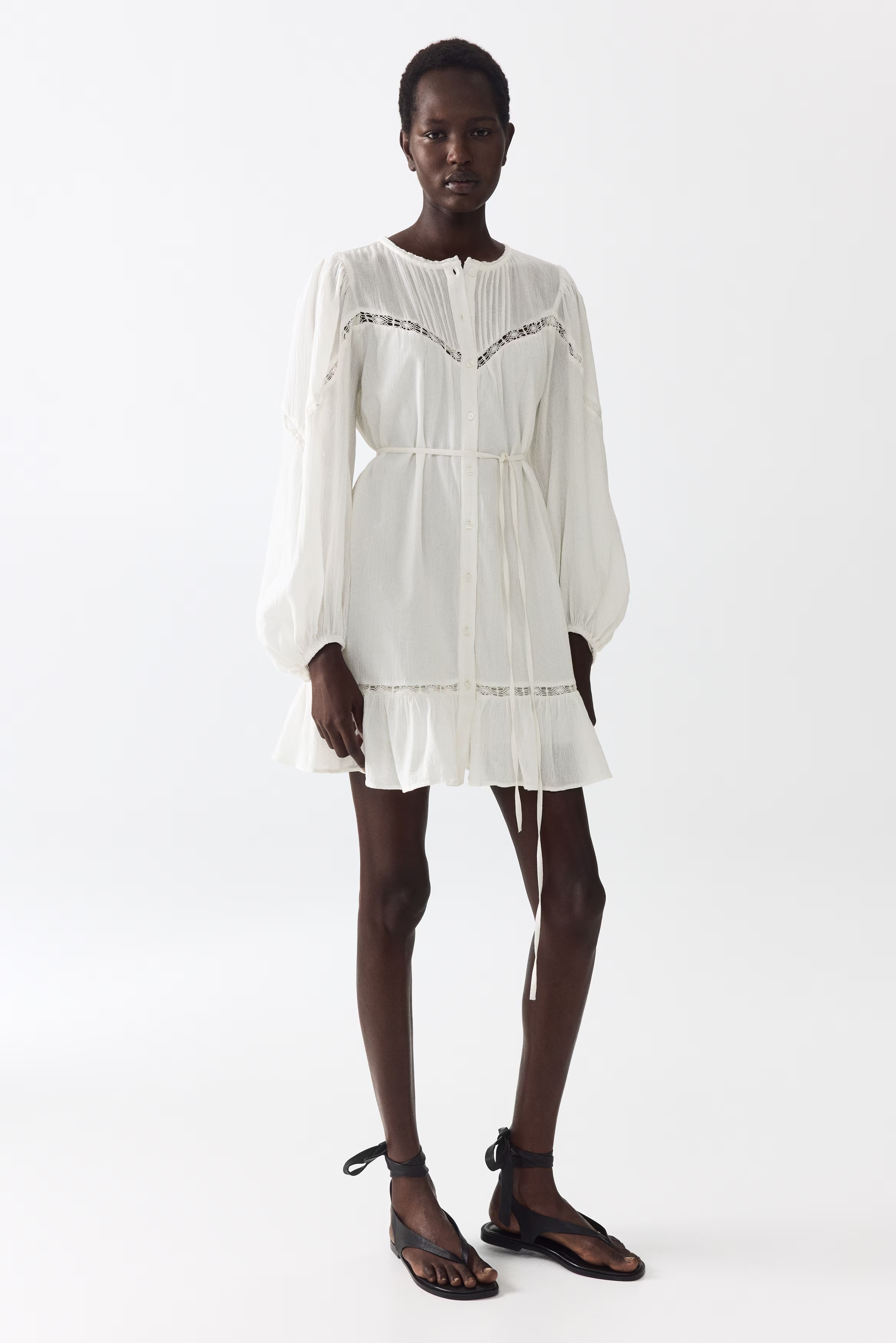 H&amp;amp;M, Cotton Tunic Dress