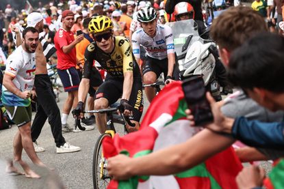 Jonas Vingegaard and Tadej Pogacar duel at 2023 Tour de France