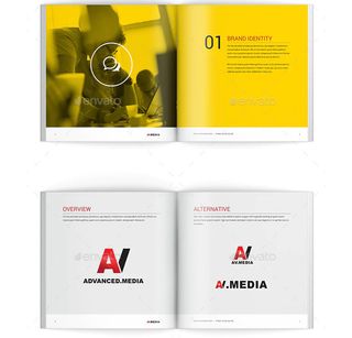Brochure templates: Square brand