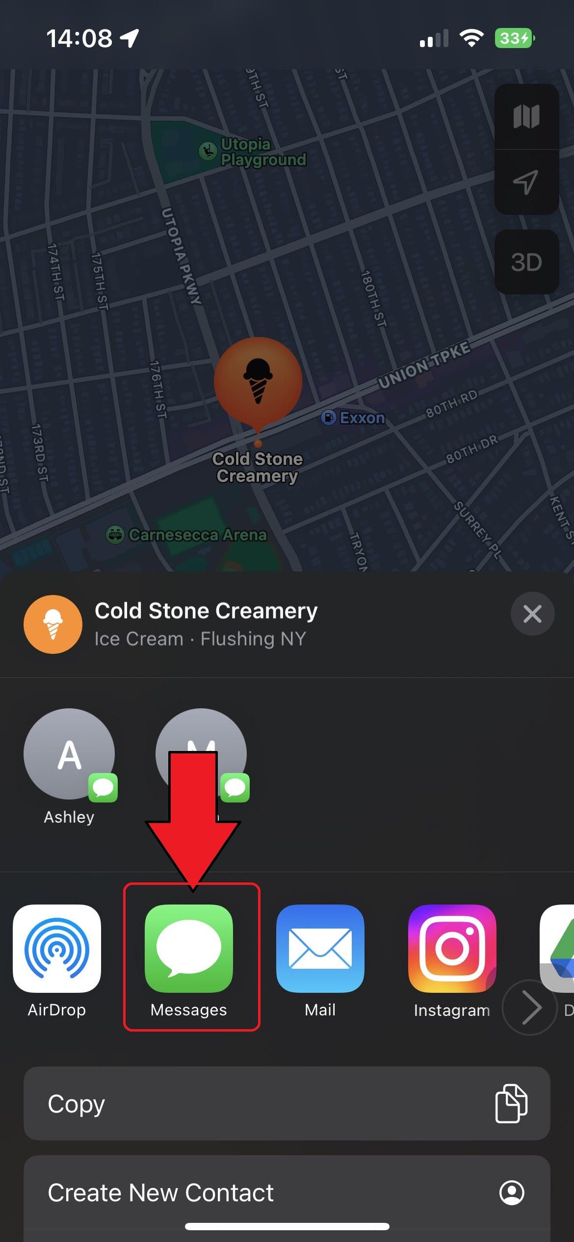 Sent Over Pin How to send a pin on iPhone | Laptop Mag