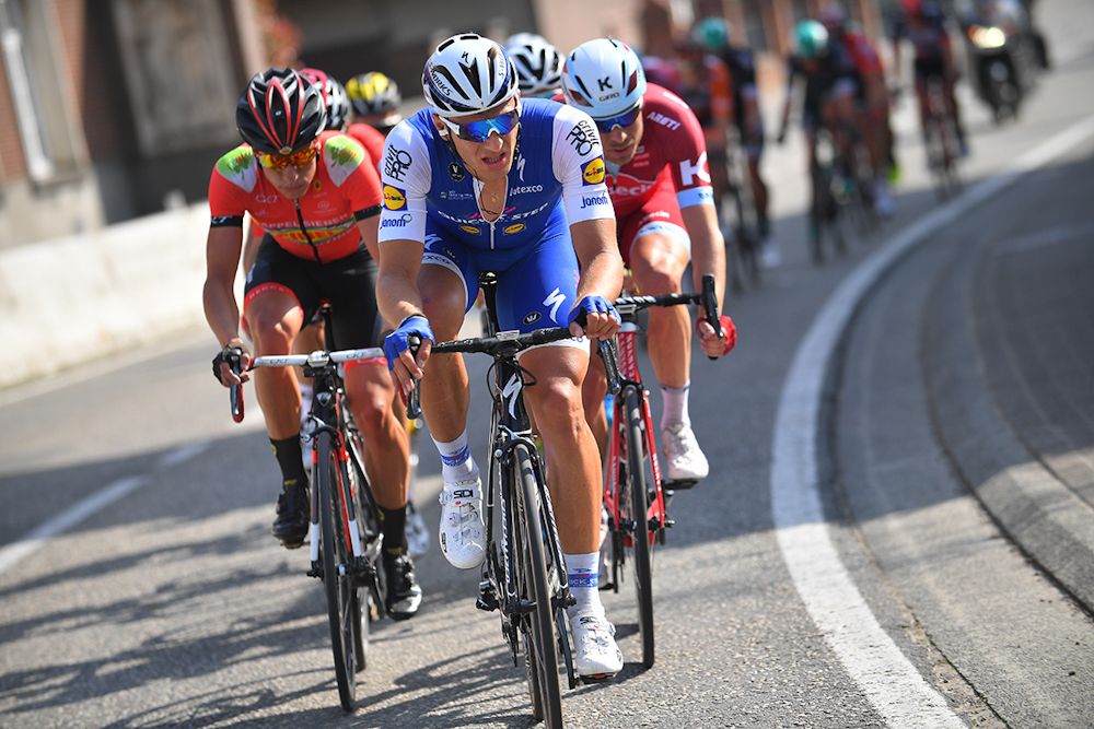 Marcel Kittle in action during stage 1 at Three Days of De Panne