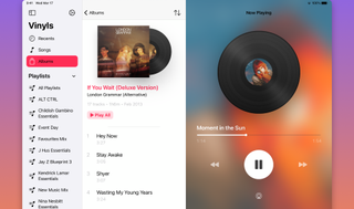iPad app of Vinyls
