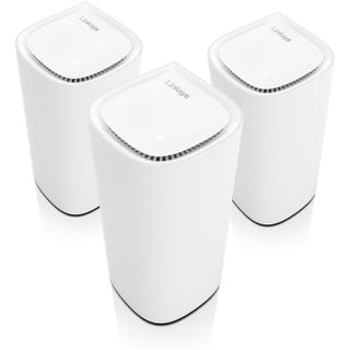 The Linksys Velop Pro 6E Wi-Fi mesh system.